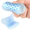 Protetor de Esqui Adesivo em Forma de Cabaça Gel Autoadesivo Acessório para Bota de Esqui Acolchoamento Macio Anti-Desgaste Absorvente de Choque Patch para Calcanhar