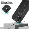 Adequado para Capa Magnética Oppo Reno16Pro 16F 15F 13 A6Pro A5X A3X Capa com Suporte de Fibra de Carbono