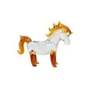 Figuritas del Zodiaco de Vidrio: Rata, Buey, Tigre, Conejo, Dragón, Serpiente, Caballo, Oveja, Mono, Gallo, Perro, Cerdo - Decoraciones de Escritorio de Animales, Regalos Transfronterizos
