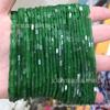 Suministro directo de fábrica de cuentas sueltas de piedra natural de ágata de cristal de 2x4 mm, cuentas rectangulares de corte cuadrado pequeño, accesorios de joyería para bricolaje
