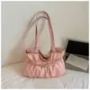 Bolso Casual de Moda de Gran Capacidad para Mujer, Textura Simple, Bolso de Hombro de Nuevo Estilo, Bolso Tote Personalizado de Moda Primavera 2026