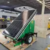 Fabricante Caminhão de Iluminação Móvel Solar 7,9m Controle Remoto Móvel Levantamento Manual Caminhão de Iluminação Móvel