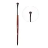 Set de 7 Brochas de Maquillaje Rancai, Brocha para Sombras de Pelo de Caballo Puro, Herramientas para Maquillaje de Ojos Ahumados, Suministro Directo del Fabricante
