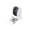 Base de Ducha de Aluminio Espacial Sin Perforaciones Fija Ajustable Soporte de Ventosa para Ducha de Baño Gancho para Boquilla Baño