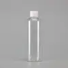 Botella de plástico transparente de 10 20 30 50 100 ml para líquidos, subenvasado