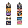 Tt024 Decoración de Fiesta Día de Muertos Mexicano Cortina de Puerta Decoración de Puerta Enrollable Bandera Colgante de Fiesta Colgante de Puerta Pareja de Puerta