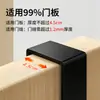 Gancho de puerta sin rastro, perchero de almacenamiento para puerta de dormitorio, sin perforaciones, para colgar en la pared, creativo