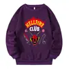Suéter de otoño para hombre Amazon de manga larga con cuello redondo Club del Infierno Stranger Things 4 sudadera para hombre