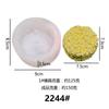 Molde de silicona para bolas de arroz, palomitas de maíz, azúcar, fideos instantáneos de simulación, molde para decoración de chocolate, horneado, velas, yeso