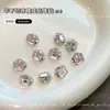 Cristal de Rocha Hua Zi Cortado Pequeno Sem Base, Produto Acabado para Decoração de Nail Art, Pedras de Cristal de Açúcar K9, Pedras Strass Brilhantes para Unhas