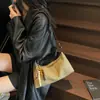 Bolsa de Ombro Única Texturizada Transfronteiriça para Mulheres 2025 Nova Outono e Inverno Versátil para Trabalho e Deslocamento Crossbody Bolsa Dumpling