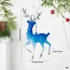 Enfeites de Árvore de Natal Floco de Neve & Pingente de Gelo Acrílico Decorações de Natal Acrílicas Pingentes