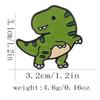 Broche de dinosaurio pequeño de dibujos animados lindo pterodáctilo triceratops pin para solapa pintura esmaltada insignia de dinosaurio al por mayor