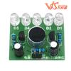 Controle de voz LED Melodia luz eletrônica fazendo kit eletrônico DIY divertido fazendo kit eletrônico kit eletrônico