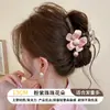 Pinza para el pelo de alta gama estilo coreano, pinza para el pelo de color block de dibujos animados para la parte trasera de la cabeza, pinza de tiburón grande versátil 2026 nueva para mujer