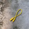 02 Puxador de Zíper, Cabeça de Zíper, Aba Puxadora de Zíper, Fivela com Cordão de Cauda Longa, Tamanho 3, Tamanho 5, Material de Nylon de Grau Industrial Tamanho 3
