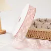 Fita de Floco de Neve com Borda Ondulada 5cm, Fita de Gaze de Floco de Neve, Acessórios de Cabelo, Laço, Acessórios de Vestuário, Decoração de Caixa de Presente, Fita Vazada
