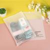 Bolsa de Embalaje Universal para Ropa Transparente Esmerilada con Cremallera para Prendas Almacenamiento de Ropa Interior Calcetines Bolsa de Embalaje para Prendas Personalizada