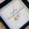 Tienda de Oro Mismo Estilo Arena Dorada Fluido Cintura Pequeña Versátil Collar Ojo de Gato Cepillado Colgante Dorado de Cobre Estilo Versátil de Moda