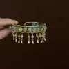 Pulsera Antigua Estilo Chino Nueva con Estilo Nacional Exótico de Dunhuang, Pulsera con Borla de Gota de Agua, Accesorio de Pulsera Ajustable Súper de Hada