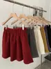 Falda Larga Gruesa Elástica de Cintura Alta Adelgazante Anti-Exposición Estilo A Invierno Nuevo Estilo Coreano Versátil Falda Midi 5944