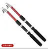 Pronta Entrega Seção Curta Transfronteiriça 1,8m Vara de Pesca Telescópica Portátil, Vara de Arremesso Retrátil para Longa Distância, Vara de Isca para Pesca em Mar