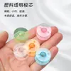 Máquina de Coser Multifuncional para el Hogar Hilo 2518p Bobina de Plástico Transparente de Colores Hilo de 7 Colores Carrete de Hilo Bobina para el Hogar