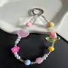 Cadena para Teléfono de Caramelo Dulce Tulipán Corazón Accesorios para Bolso de Cámara Llavero Venta al por Mayor desde Fabricante