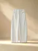 Lujo Ligero Personalizado Invierno Grueso Cachemira Seda Cintura Alta Versátil Suave Agradable a la Piel Adelgazante Caída Recta Casual Pantalones para Mujer
