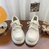 Estilo Británico Suela Suave Suela Gruesa Con Cordones Zapatos Pequeños de Cuero para Mujer 2026 Invierno Nuevos Cómodos Mocasines Retro Zapatos Peludos Elegantes