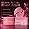 Máscaras de Olho PDRN Cafeína Transfronteiriças, 60 peças - 30 pares (85 g), embalagem neutra