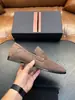 Mocasines de Ante Mate Estilo Italiano Transfronterizos Zgn Estrechos Largos Punta Ligeramente Puntiaguda Forro de Piel Suave Zapatos Ligeros para Negocios sin Cordones