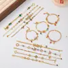 Moda de Verano Exquisito Retro Combinable Color Esmalte al Óleo Mariposa Pulsera Lujo Ligero de Alta Gama Pulsera de Temperamento para Mujer