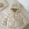 Nueva Chaqueta Ligera de Algodón para Niños Abrigo Corto de Algodón para Niñas con Capucha Ropa de Algodón para Bebés y Niños Pequeños Ropa Exterior Elegante para Niños Otoño Invierno