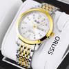 Reloj de nicho de diseño simple y atmosférico estilo coreano resistente al agua para hombre Reloj de cuarzo de alta gama para combinar con todo para hombre