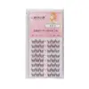 Cílios Desejo Grupo de Meninas Cílios Postiços Trilogia Preguiçosa Cílios Segmentados Cluster Único Cabelo de Diabinho Atacado C