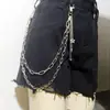 Joias Transfronteiriças Europeias e Americanas Pingente de Planeta Corrente de Cintura de Metal Multi-Camada Estrela de Cinco Pontas Corrente de Calça Masculina e Feminina Fabricante Atacado
