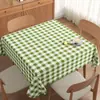 Mantel Cuadrado Impermeable a Prueba de Aceite Lavable Resistente al Calor Estilo Ins Mantel Cuadrado para Mesa de Comedor Mantel Fresco Moderno para Mesa de Café