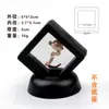 Wenplay Película PE Estante para joyas Acrílico elástico transparente Caja de embalaje Caja de almacenamiento para pulseras Soporte de exhibición para joyas