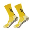 Meias personalizadas para comércio exterior, meias de futebol de tubo longo e alta elasticidade com sola atoalhada, absorventes de choque, antiderrapantes, respiráveis para esportes de corrida
