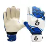 Luvas de Goleiro de Futebol Mais Vendidas no Comércio Exterior Transfronteiriço, Luvas Antiderrapantes de Látex com Proteção para os Dedos, Luvas de Goleiro para Treinamento e Competição