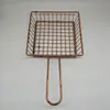 Cesta Americana para Batatas Fritas Cesta Frita Cesta de Salgadinhos Cesta de Comida Ocidental Cesta de Frango Frito Cesta de Pão Prato de Ferro para Comida Utensílios de Mesa