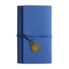 Libreta de Contabilidad Retro de Color Cambiante Pu A6 para Viajes al por Mayor con Correa Libro de Tarjetas Perforadas Personalizable con Logo