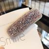 Creative Crystal Hairpin Feminino Internet Celebrity Headwear coreano Dongdaemun Mesmo estilo strass hairpin Bangs Clip temperamento Side Clip