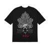 Novo Naruto Japonês Clássico Desenho Animado Anime Envolvendo oversize High Street vintage Injeção Direta Camiseta de Manga Curta