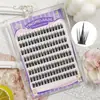 Caja de Regalo para Pestañas Postizas Transfronterizas Empaque Ocho Filas Yf65 Serie de Dibujos Animados Dulces Pestañas Postizas Naturales Sin Pegamento