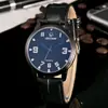 Directo de fábrica nuevo comercio exterior explosiones transfronterizas coreano correa personalidad simple esfera grande casual de negocios reloj para hombre
