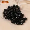 Botones Cheongsam Imitación Perlas de Jade Resina Puntos Redondos Diamante Botones Perlados Camisa Chifón Imitación Perlas Redondas Expuestas Accesorios Botones