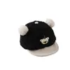 Gorro para Bebé para Otoño e Invierno, Lindo Gorro de Pana con Pompón y Pico de Pato, Gorra de Béisbol Súper Adorable y Cálida para Niños y Niñas
