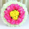 Flores Artificiales Zhaoping Fábrica de Origen Venta al por Mayor Coronas de Crisantemos Artificiales Flores de Seda de Alta Calidad Flores Artificiales Personalizadas Guirnaldas de Flores Falsas